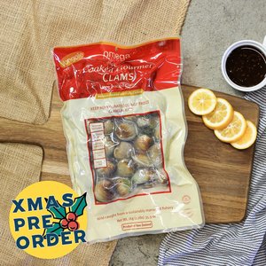 Products: XMAS PRE-ORDER: Omega Clams - Saltwater Seafoods NZ