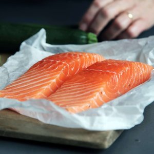All Fresh Fish — Seafood — Saltwater Seafoods: Akaroa Salmon Fillets (Skin-On, Bone-Out) - Saltwater Seafoods NZ