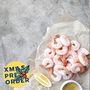 XMAS PRE-ORDER: Cooked Prawn Cutlets - Saltwater Seafoods NZ