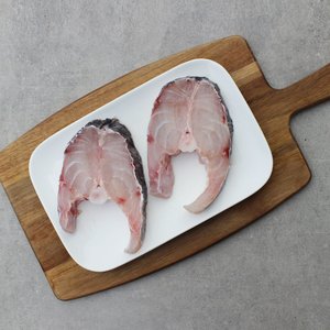 All Fresh Fish — Seafood — Saltwater Seafoods: Hapuka Groper Steaks (Skin-On, Bone-In) - Saltwater Seafoods NZ