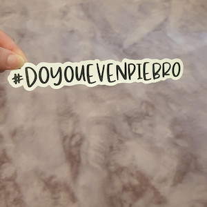 doyouevenpiebro Sticker Salut Pies