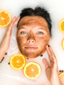Products: Coffee Body Care Pack - Orange + Vanilla - Samaori Coffee