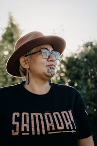 Original Logo Tee - Metallic Bronze - Samaori Coffee