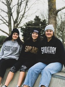 Original Logo Hoodie - Metallic Bronze - Samaori Coffee