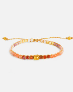 Gemstone Gold: Alignment Angel No. 222 Bracelet | Gold