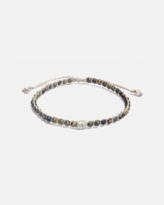 Gemstone Silver: Bloodstone Bracelet | Silver