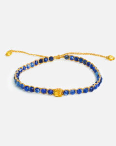 Gemstone Gold: Kyanite Bracelet | Gold