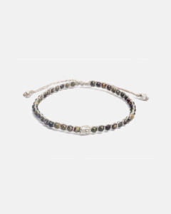 Gemstone Silver: Bloodstone Bracelet | Silver