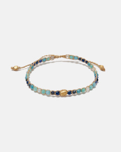 Ombre Blue River Bracelet | Gold
