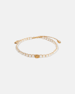 Zodiac Gemini June: Moonstone Bracelet | Gold