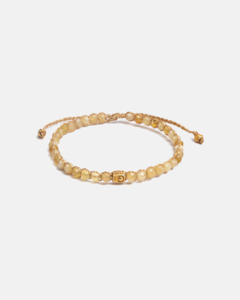 Zodiac Libra October: Mexican Opal  Bracelet | Gold