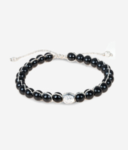 All: Black Onyx 6mm Bracelet | Silver