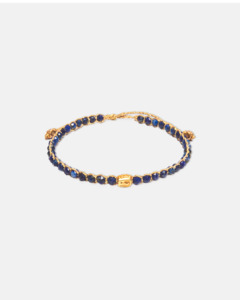 Lapis Lazuli Bracelet | Gold