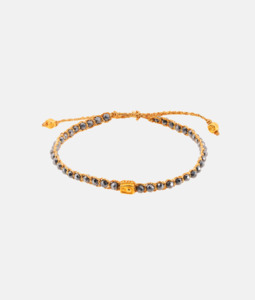 Non Sale: Hematite Bracelet | Gold