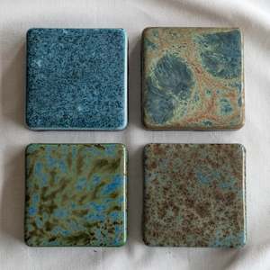 Show All: Ceramic Checkers Ocean Collection #4