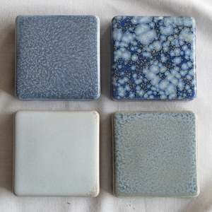 Ceramic Checkers Ocean Collection #2