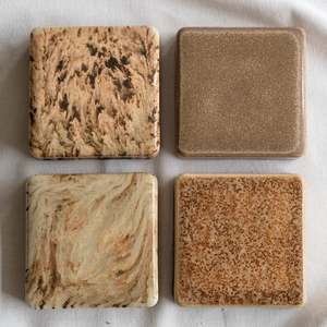 Ceramic Checkers Earth Collection #4