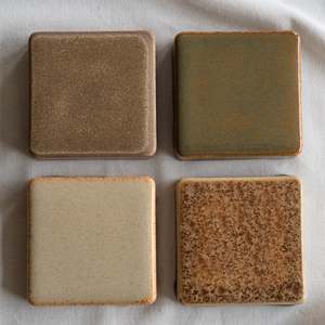 Ceramic Checkers Earth collection #1