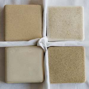 Ceramic Checkers Neutral Collection #2