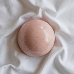 Ceramic Dome Rose Quartz