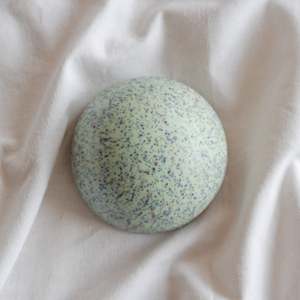 Ceramics: Ceramic Dome Mint Speck