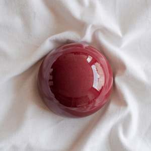 Ceramics: Ceramic Dome Cinnabar