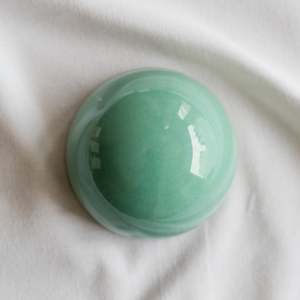 Ceramics: Ceramic Dome Floating Green