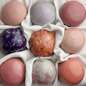 Ceramic Wall Art Shades Of Pink Collection