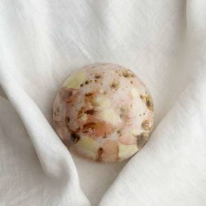 Pinks Purples: Ceramic Dome White Lotus