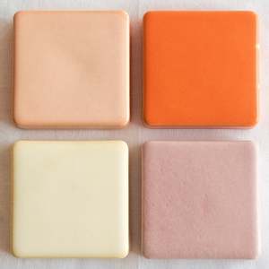 Ceramic Checker Pastel Set #3