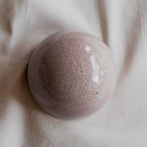 Ceramics: Ceramic Dome Rose Fog
