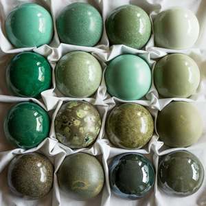 Ceramic Dome Sets: Ceramic Dome Green Collection (16)