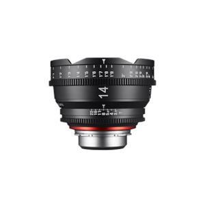 Lens: Samyang XEEN 14mm T3.1 Cine
