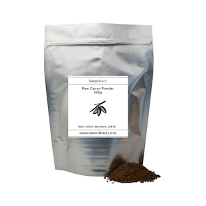 Products: Raw, Organic Cacao Powder, 500 grams - Sana Direct