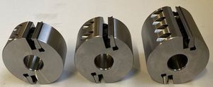 Cutterheads: HEAD 100 long x 110 dia x1/1/4' Serrated To Hold 8mm Steel