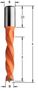 Drills: Drill 6.0mm x 70mm TCT L/H Dowel
