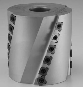 Cutterheads: SPIRAL CUTTER 100 dia X100 long X 31.75 X 4 SPIRALS