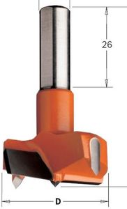 Drills: 57mm Hinge Bore L/H