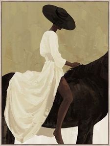 Sable Grace - Framed Art Print