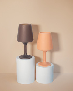 Products: Latte + Donkey Swepp Silicone Unbreakable Wine Glasses