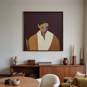 Rory Framed Canvas NZ Hand Embellished Wall Art