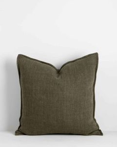 Flaxmill Winter Moss Cushion - 50x50