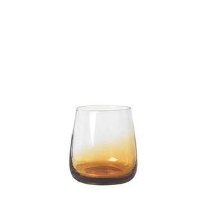 Broste Amber Short Tumbler Mouthblown Glassware NZ