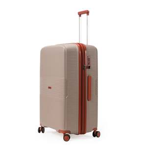 Suitcases: NZTourist Terra Luxe 76cm Suitcase - Taupe