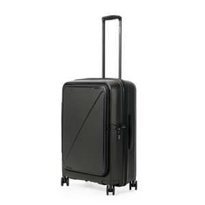 Suitcases: NZTourist Primo Dual Open 66cm Suitcase - Black