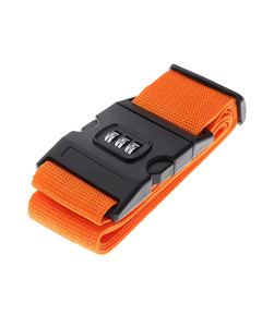 Wallets Accessories: Suitcase Belt with Number Lock - Orange