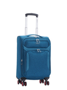 San Michelle Denim Adventurer 55cm Suitcase