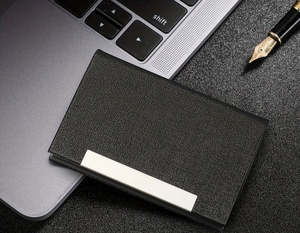 Coin Purse And Cardholder: Dan Metal Card Holder