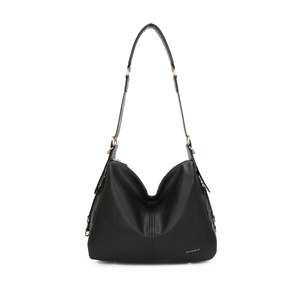 Hobo Bags: Vanessa Hobo Bag - Black
