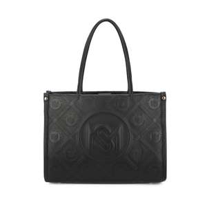 Day Bags: Mira Shopper Tote Bag - Black